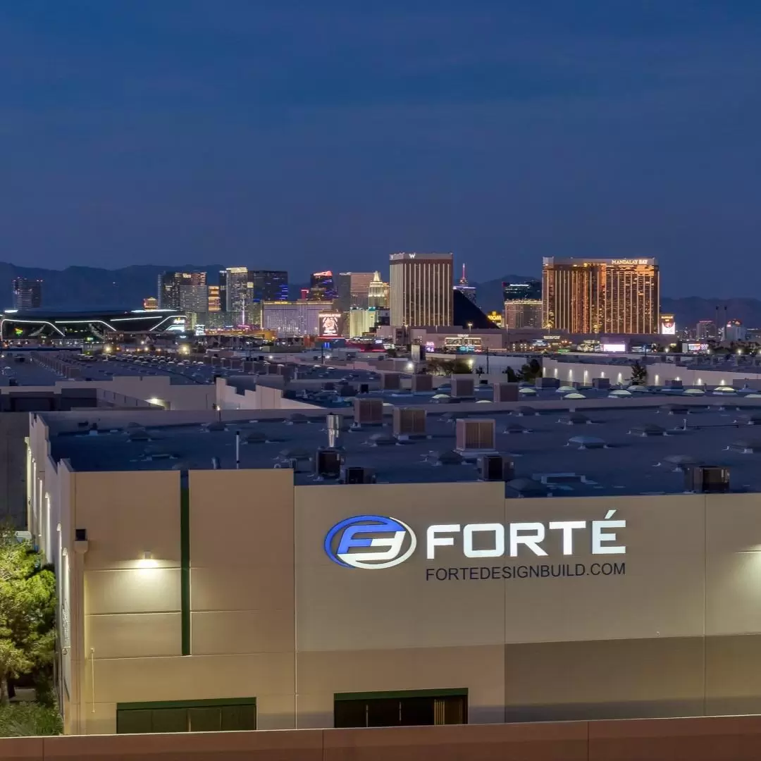 Forte Specialty Contractors project work in Las Vegas.