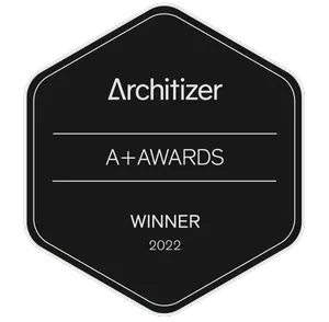 Architizer A+Awards winner logo.