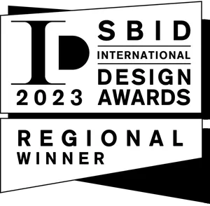 SBID International Design Awards 2023 logo.