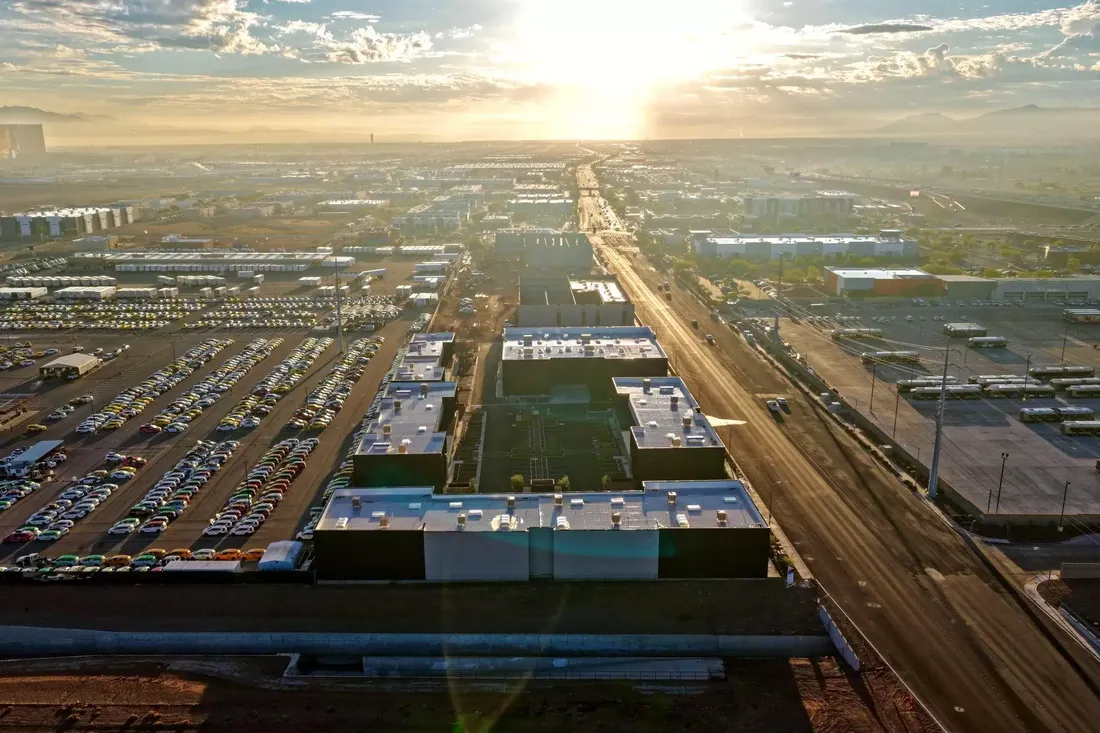 Sunset Decatur Las Vegas flex industrial project built by Forte Specialty Contractors.